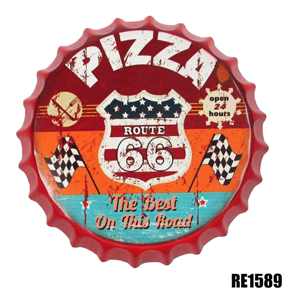 35cm Beer Bottle Cap Poster Customization Wall Decoration