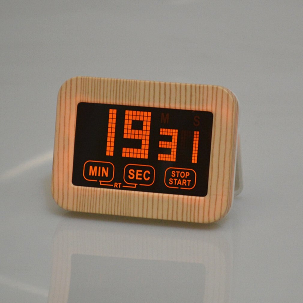 Touch Screen Timer Countdown Reminder Without Battery With Magnetism 99 Minutes Long Timing Touch Screen Button Operation