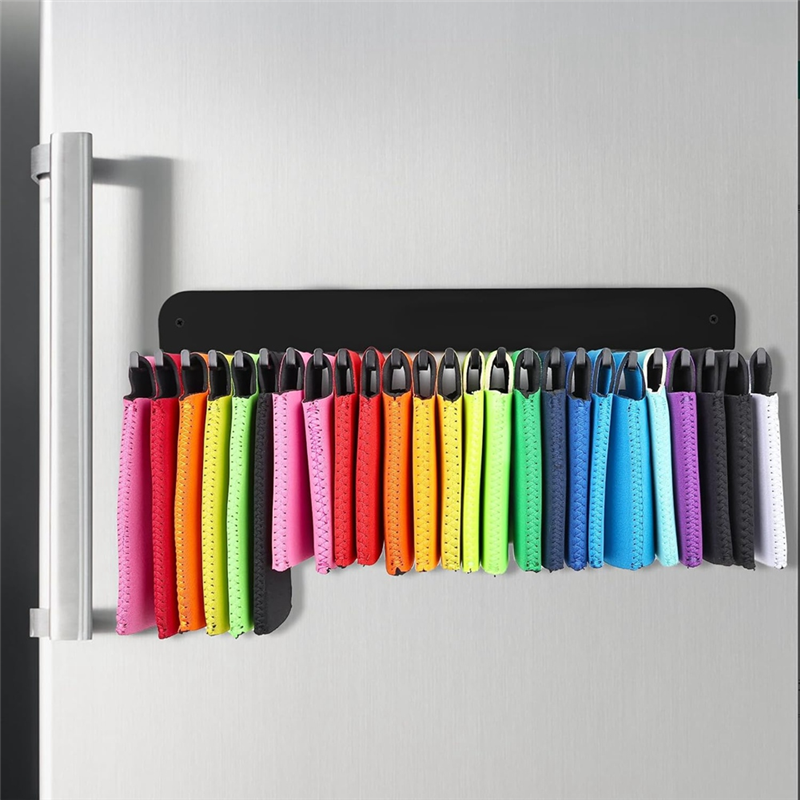 M12K Dåseholder Organizer - Dåse Dispenser til Vægmonteret Køleskab