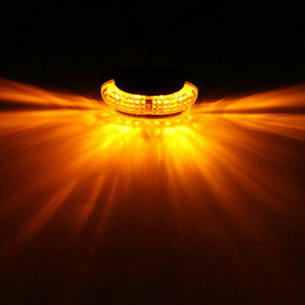 Turn Signal Truck Accessories 2X4 LED Amber Side Marker Indicators Trailer Lights Truck Turn Signal Waterproof Truck Side Marker