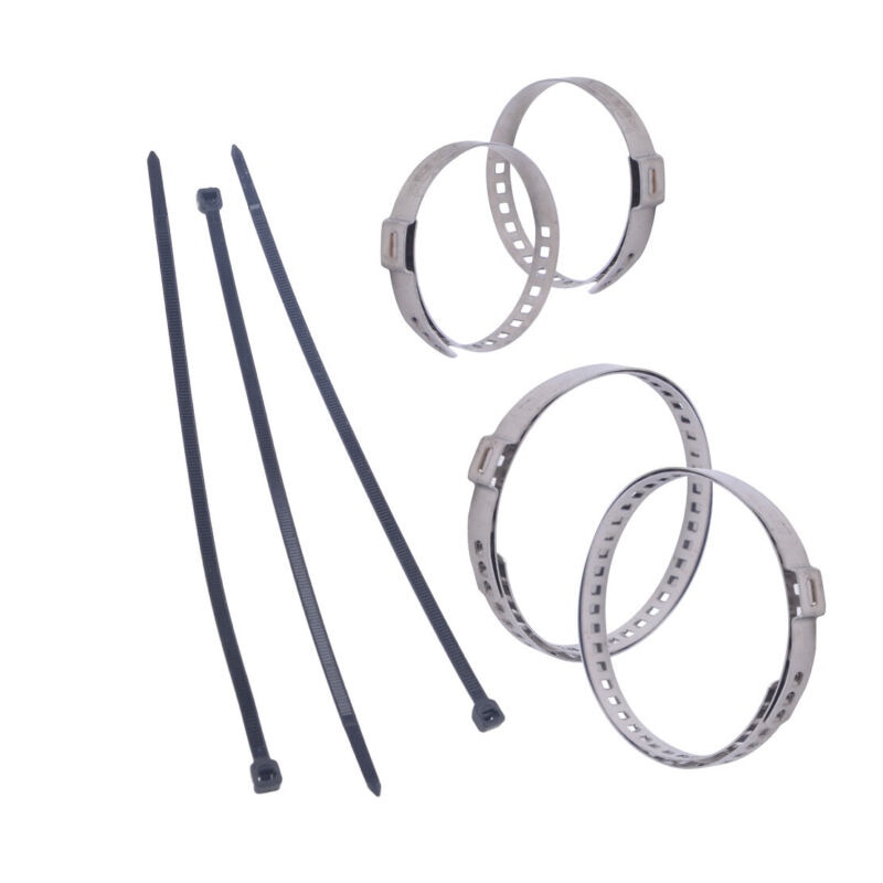 Kit de arranque de polaina de 9,06 "x 2,36", Piñón Ilicone + bridas para cables