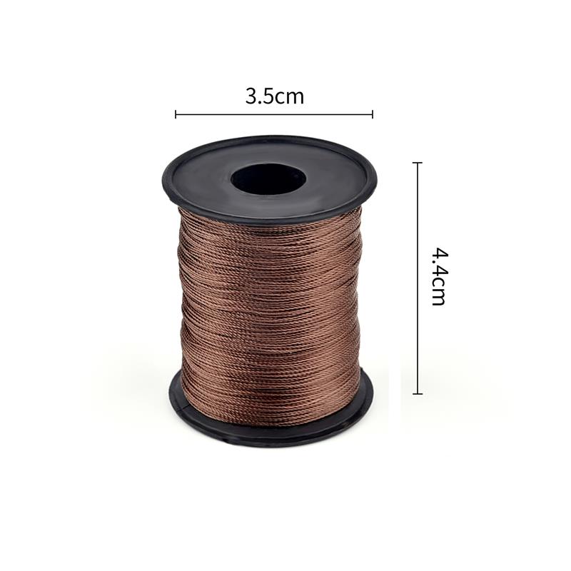 150Meter 0.25mm Nylon Cords/String 3 Strands DIY Bead Crafts Bracelet Necklace Handmade Thread Leather Sewing Machine Thread