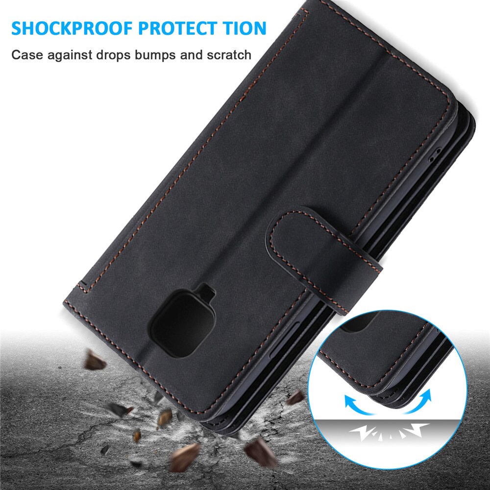 Luxe Zipper Wallet Note9S Case Voor Xiaomi Redmi Note 9S 9 Pro Max Note9pro Retro Lederen Kaartsleuven Boek telefoon Bag Cover Coque