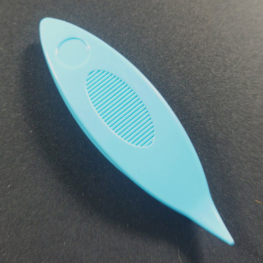 Herramienta de lanzadera de encaje de plástico, accesorios de costura de encaje, artesanía de encaje, arte manual, 1 ud.: Azul cielo