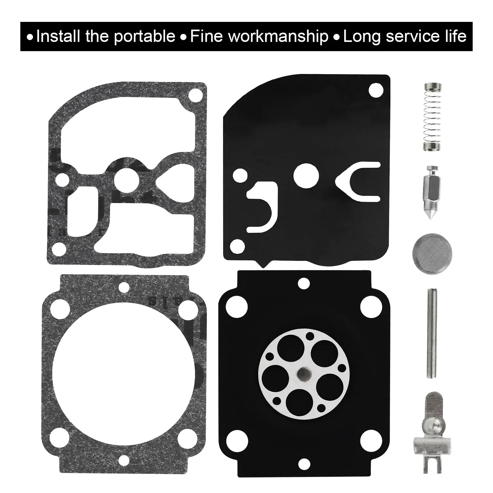 5x Carb Carburetor Rebuild Repair Kit for Sthil 017 018 MS 180 170 MS180 MS170 BG66 BG86 ZAMA RB-155 RB 155 Chiansaw