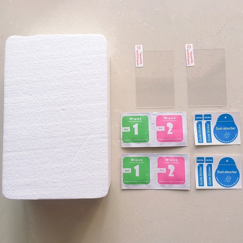 2 pakke til casio ex -zr5000 zr5500 0.3mm 9h klart herdet glass skjermbeskytter digitalkamera anti-moden film til casio