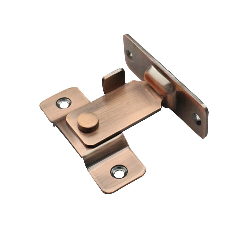 Safety Thick Hasp Bathroom Anti-theft Gate Home Right Angle Universal Stainless Steel Flip Lock Sliding Barn Door Latch Window