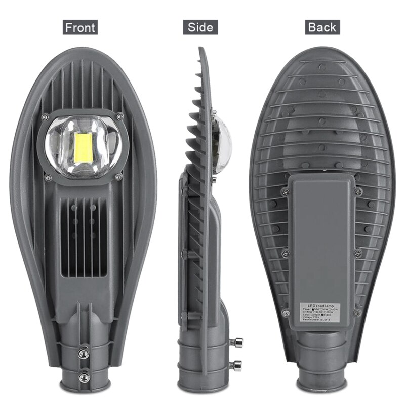 50W Led Street Light Waterproof Ip65 Road Street Flood Light Outdoor Garden Light Road Park Headlight Ac85-265V