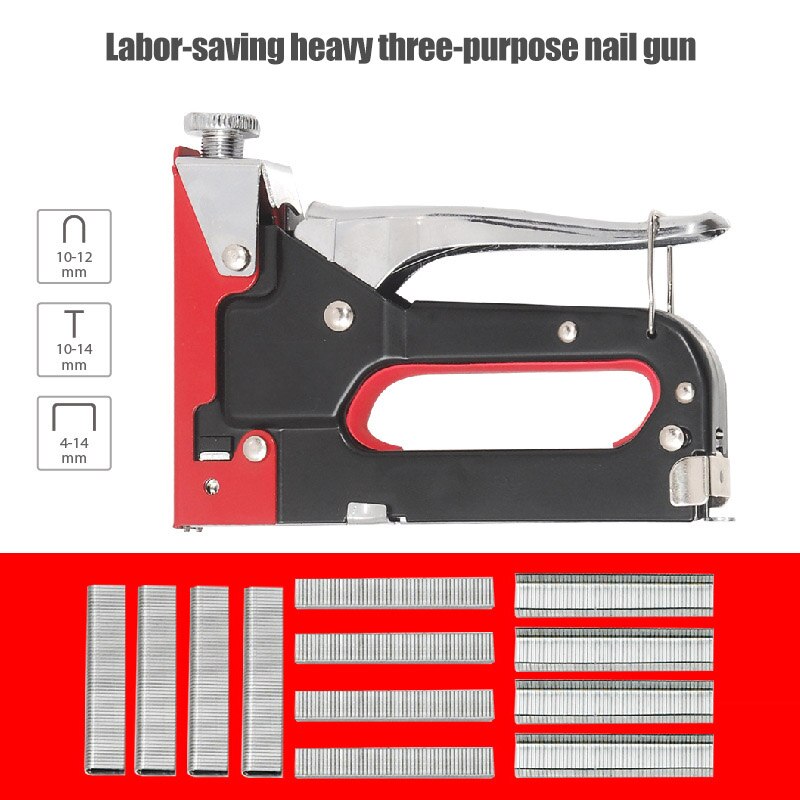 3 In 1 Multifunction Manual Stapler Metal Tool Squ... – Vicedeal