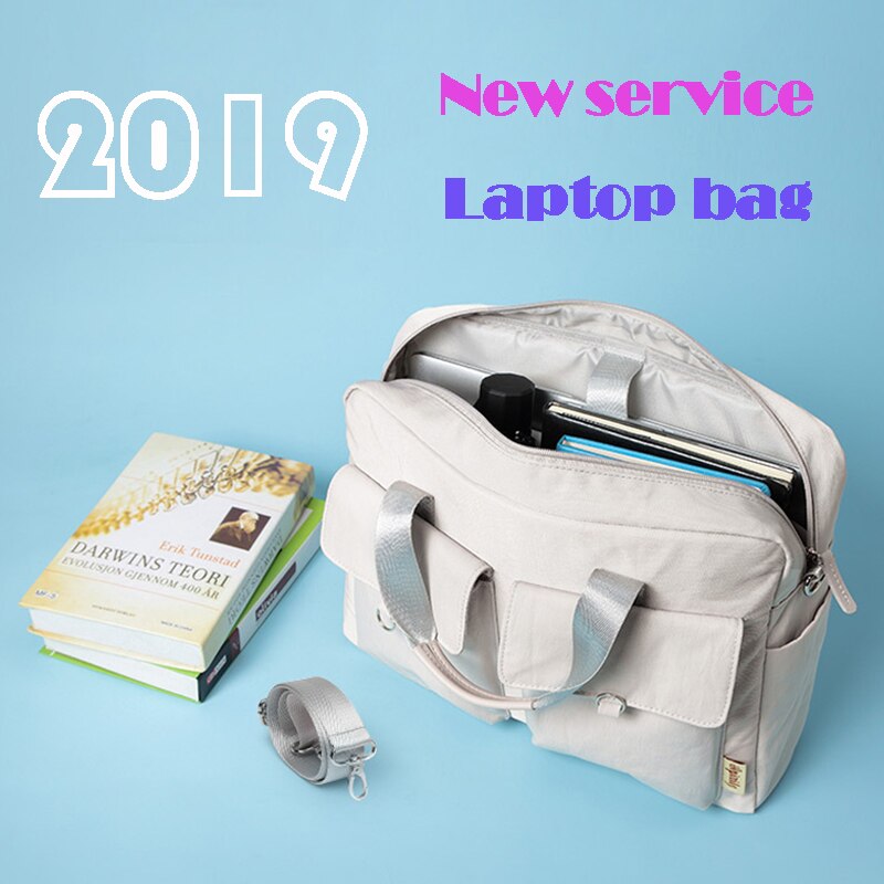 Novas mulheres bolsa de viagem do escritório ombro messenge portátil saco notebook caso maleta para macbook 13.3 14 15.6 Polegada