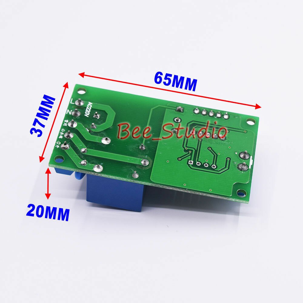 AC 110V 220V 230V Digital LED Zyklus Verzögerung Timer zyklus trigger Relais Schalter Drehen AUF/OFF modul Einstellbar 0,1 S zu 99H