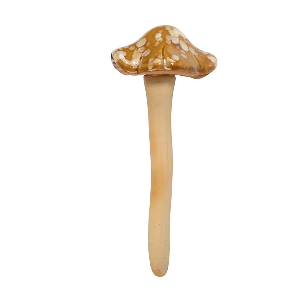 Garden Ornaments Ceramic Mushroom Craft Jewelry Succulent Flowerpot Decoration Office Desktop Garden Decoration Accessories: Type 1