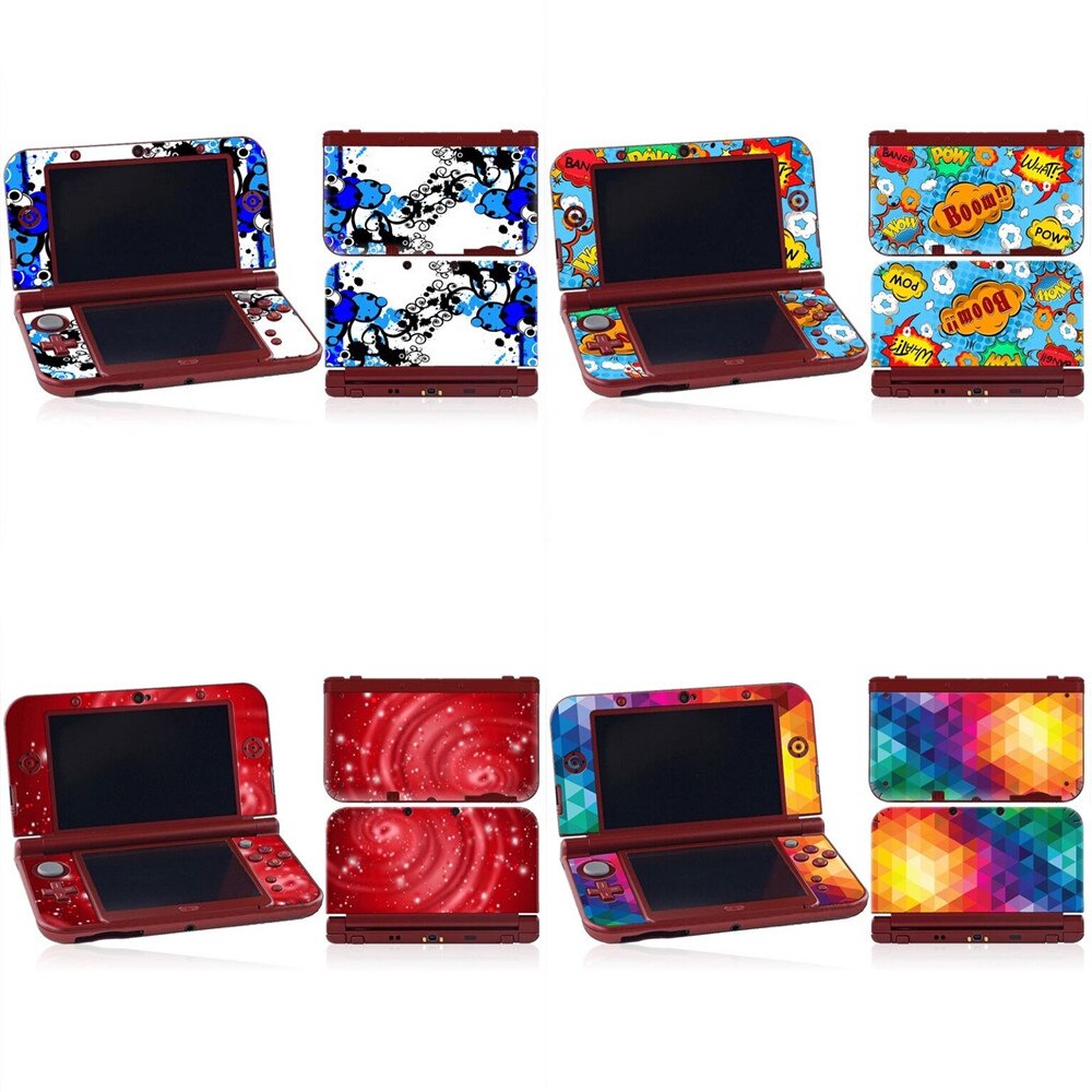 Game Accessories Protective Vinyl Skin Sticker for 3DS XL LL skins Stickers Video Games