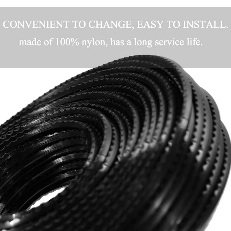 500G 3.0mm Fine Nylon Sawtooth Trimmer Strimmer Line Mowing Wire Lawn Mower Accessory