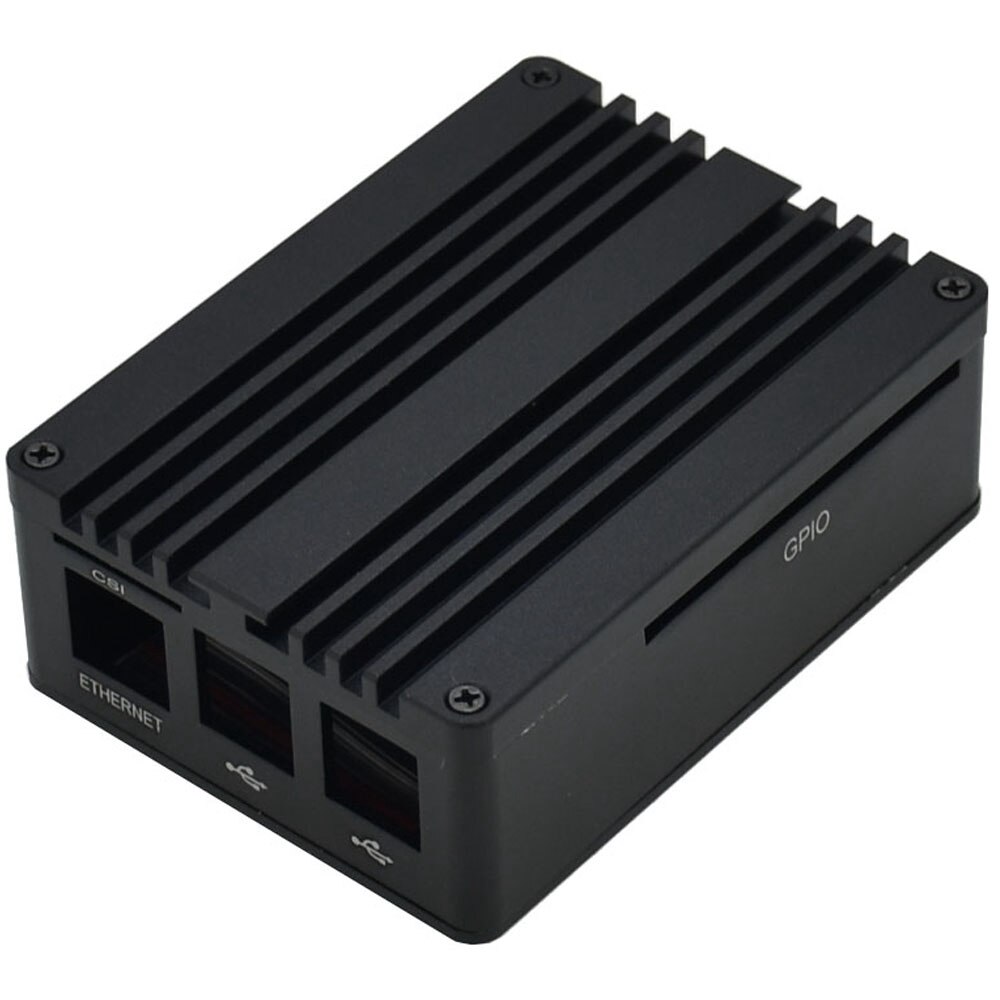 Aluminum Alloy Metal Protection Case Shell For Raspberry Pi 3 Model B/B+(Only Case)