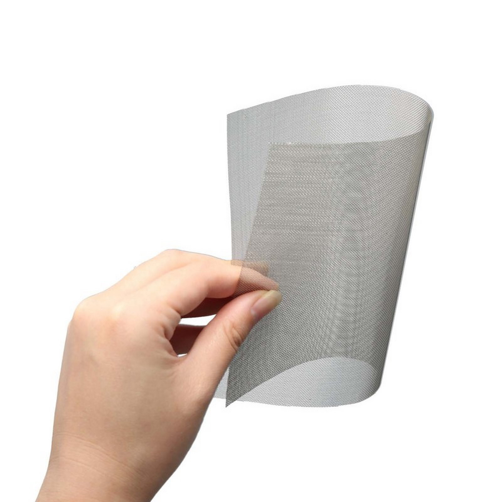 Car Bumper Stainless Steel Repair Net Plastic Crack Repair Hole Repairing Mesh Net for Bumper Body Hood Vents Vehicle Openings