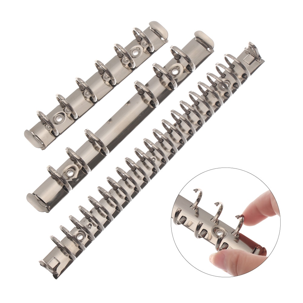 A4/B5/A5/A6/A7 Metalen Spiraal Ringen Bindmiddel Clip Bestandsmap Losbladige Clip dagboek Notepad Notebook Binding Hoops Kantoorbenodigdheden