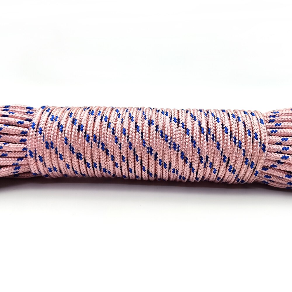 Cordón de paracaídas sólido de 3mm, cuerda Mil Spec tipo un hebra, escalada, Camping, equipo de supervivencia, Paracord