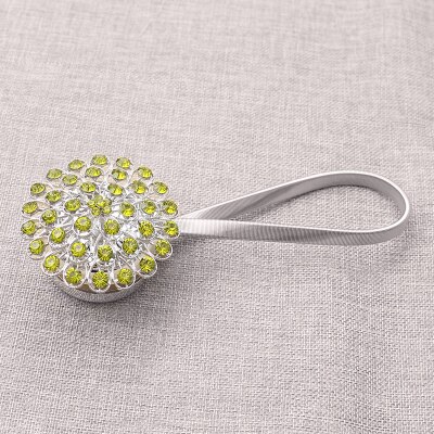 Shaped Magnet Flower Curtain Strap Magnetic Curtain Buckle Window Hatch Ball Holder Curtain Accessories: C