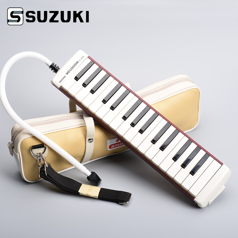 Apollo m -37k keyboard harmonika 37 taster melodica til undervisning (med bærepose)