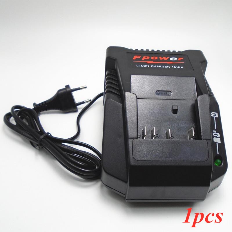 18V 10000mAh Rechargeable For Bosch 18V Battery Backup10.0A Portable Replacement BAT609 Indicator light+3A Battery Charger: Gold