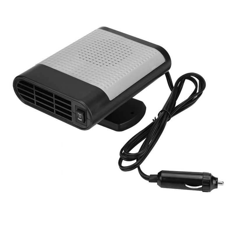 Car Window Defroster 12V Car Portable Electric Window Heater Heating Dryer Windshield Fan Defroster Demister: green