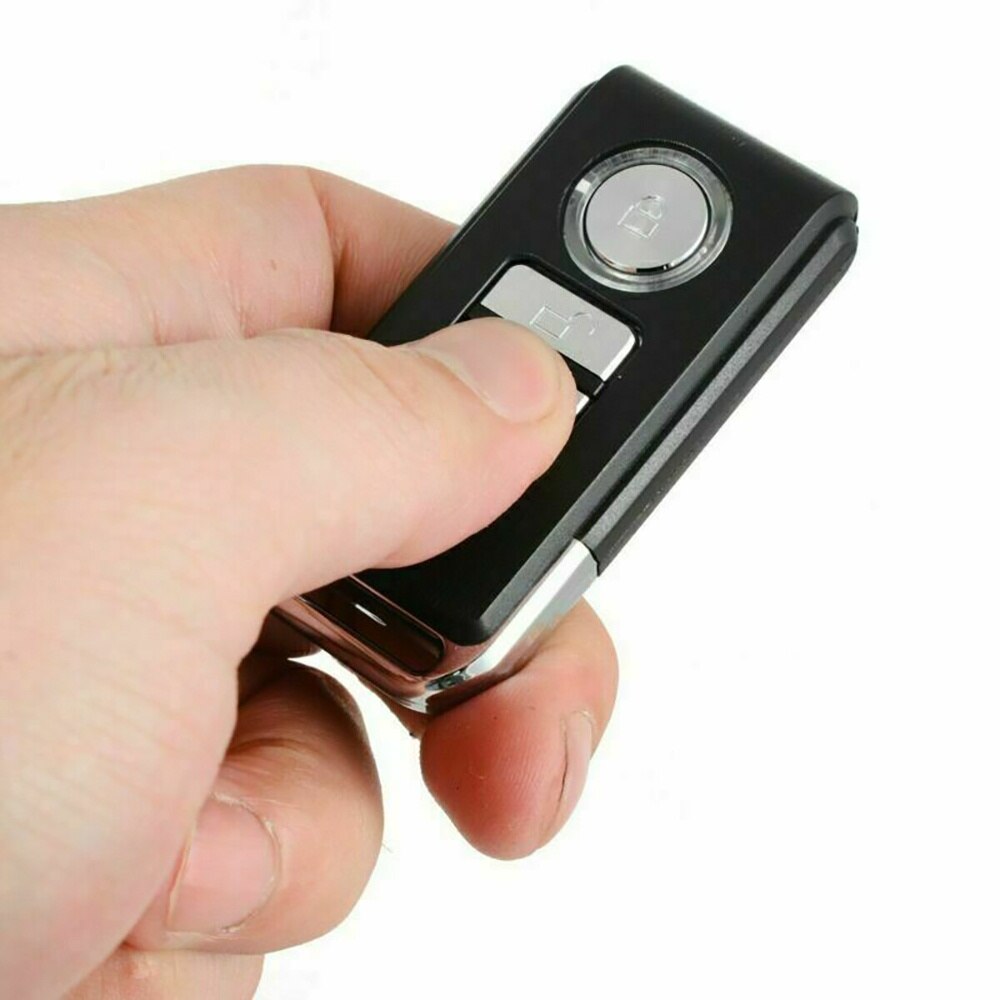Wireless Remote Control Waterproof Bike Anti-Theft Alarm Motorcycle Bicycle Security Alarm 113dB Electric Car Alarm Sensor