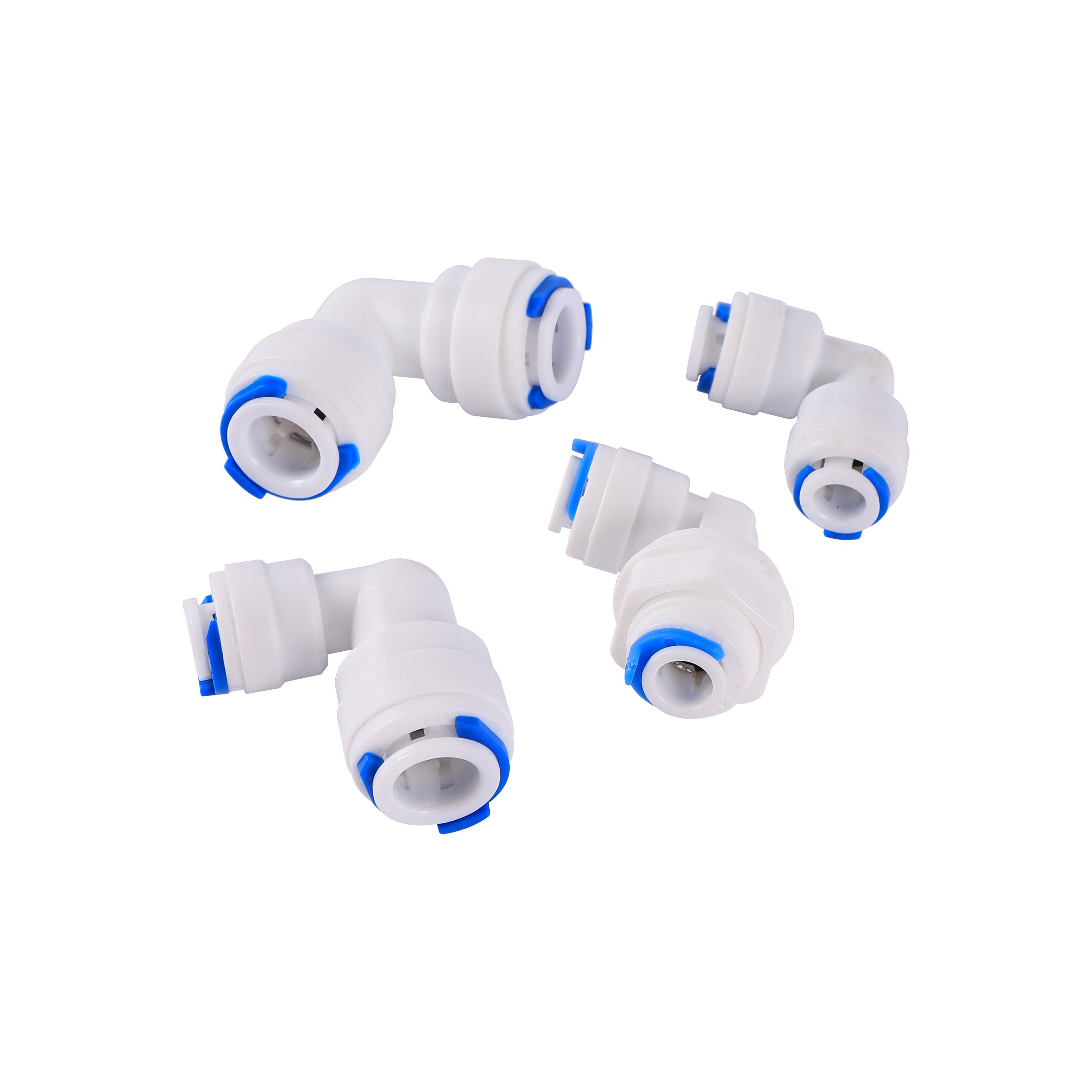 1/4" OD 3/8" Pipe Sliding Lock Quick Couplers Reverse Osmosis Garden Water Connection Accessories Garden Supplies Y-Joint Adapte