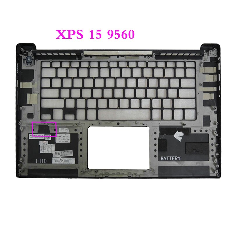 For Dell XPS 15 9560 Precision Laptop LCD Back Cover/Frame/Hinges/Palmrest Upper Top Case/Bottom Cover J83X5 0J83X5 15.6: 95 New