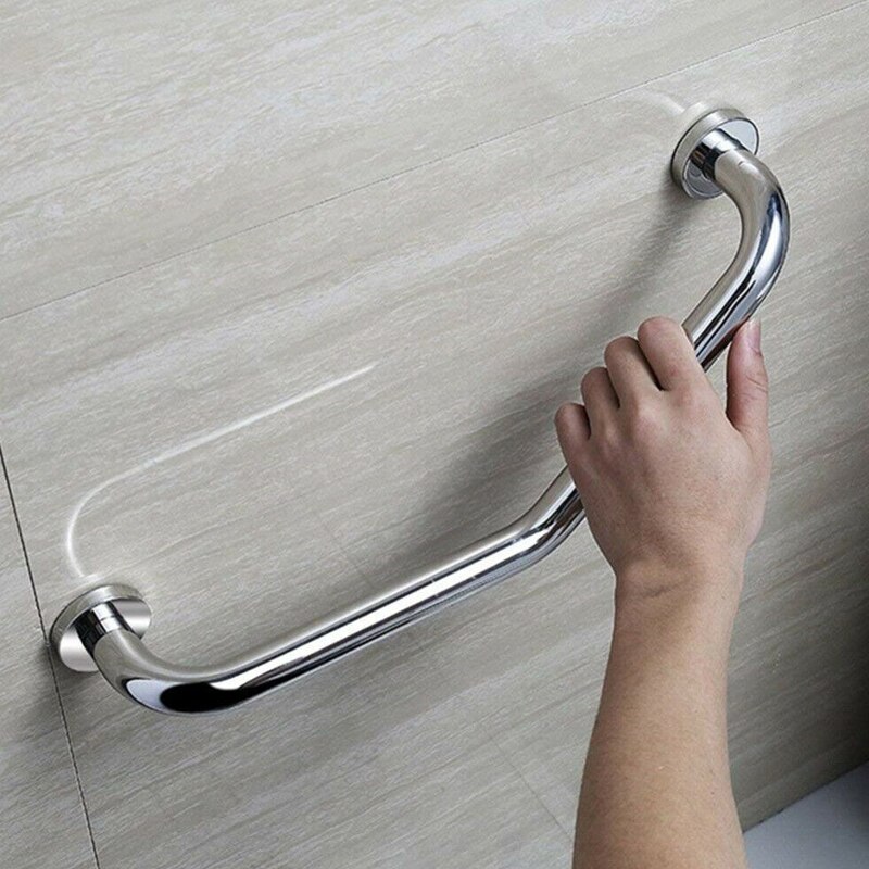 Stainless Steel Toilet Bathroom Safety Grab Bar Bathtub Handrails Durable Armrest Handle AIA99