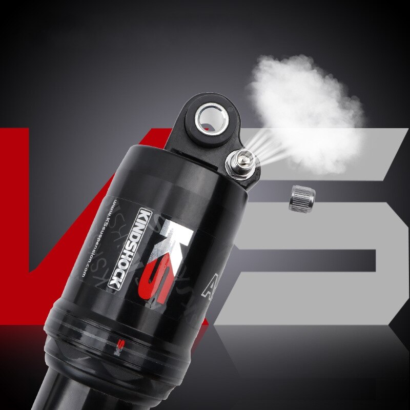 KS Soft Tail Frame Shock Absorber MTB Mountain Bike A-TWO Rear Shocks Air Pressure Damper 150mm Bicycle Parts