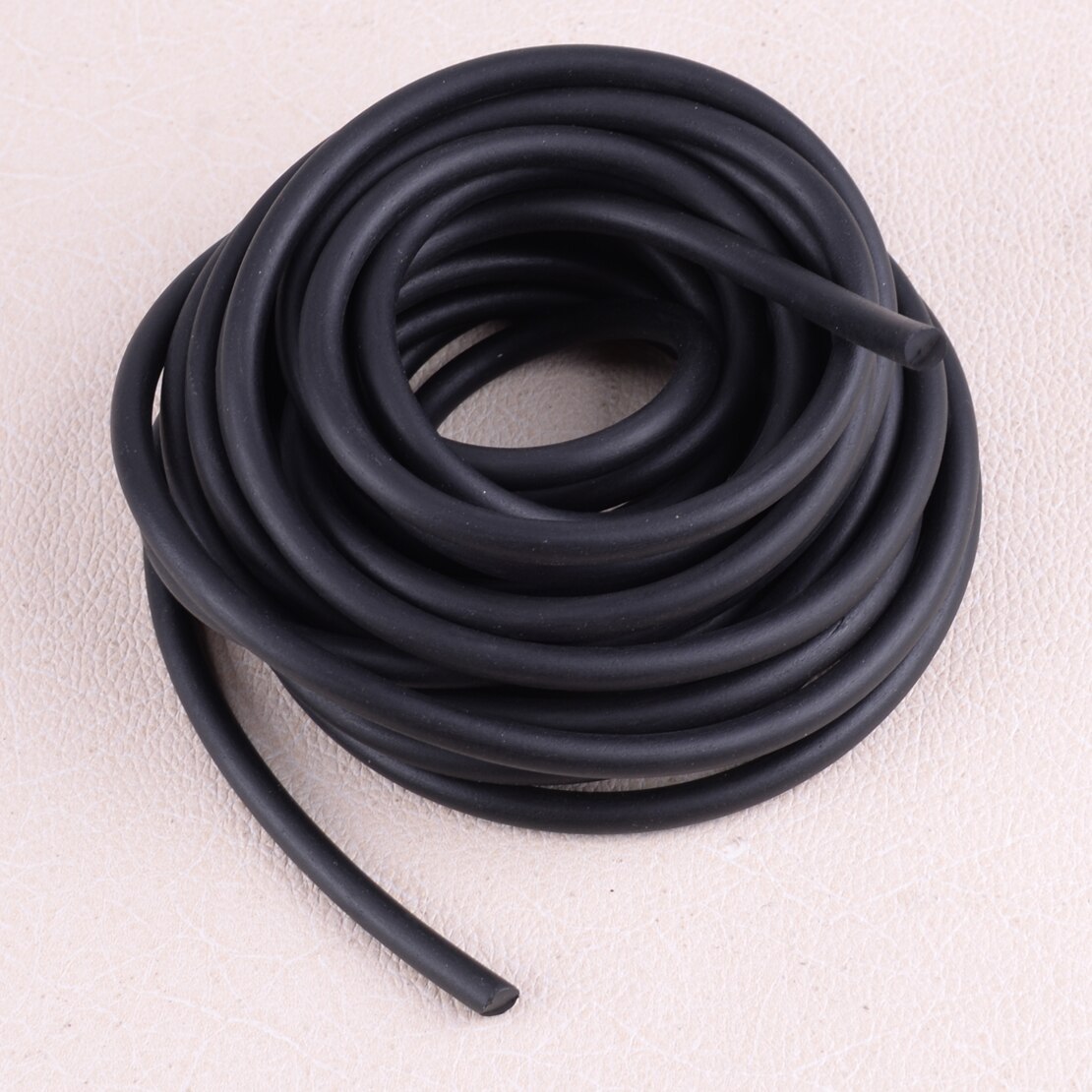 Dwcx 6m 6mm solid universal o form påfyllningsremsa bil ljudisolerade dörr gummikant isolering