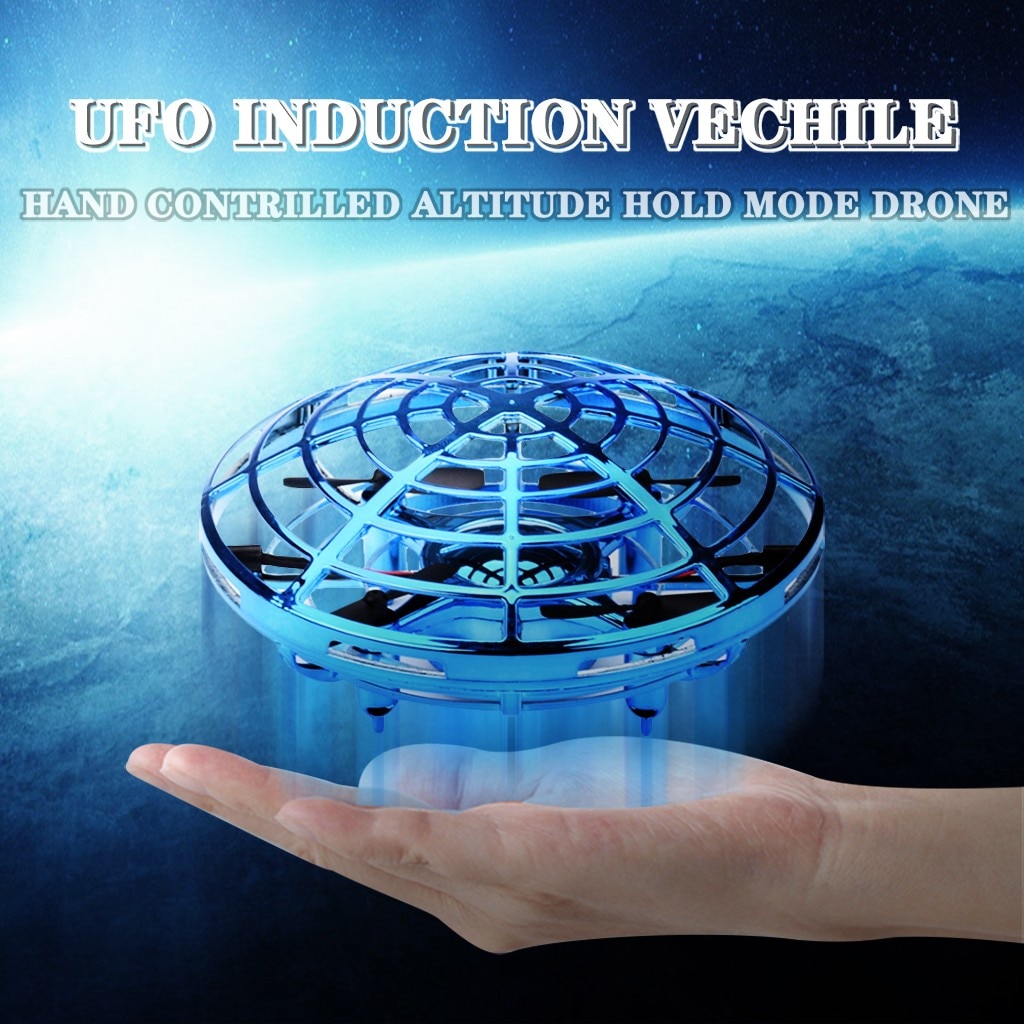 Mini Anticollision Sensor Induction Hand Controlled Altitude Hold Mode UFO Drone The Best For Kids Children Funny Toys #2