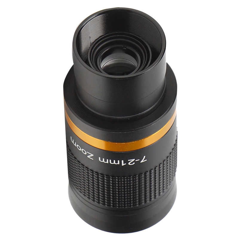 Astronomische Telescoop 7-21Mm Continue Zoom Oculair Observatie 1.25 Inch/31.7 Mm Telescoop Oculair