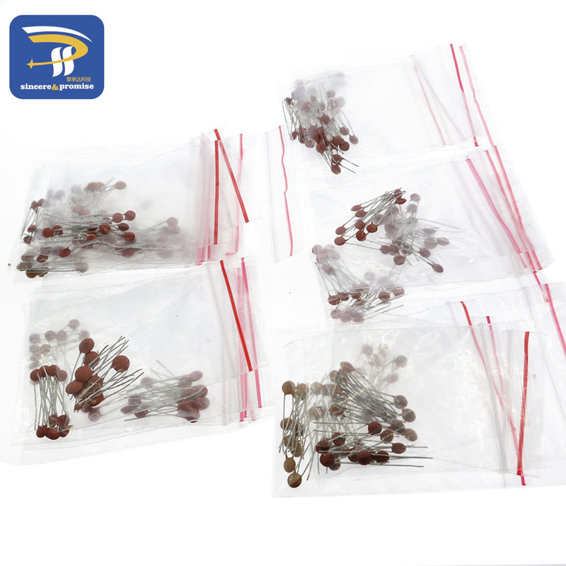2pf - 100nf Ceramic capacitors package 50V 2PF-0.1UF 30Value *10cs/kinds=300pcs ceramic capacitor Assorted Kit