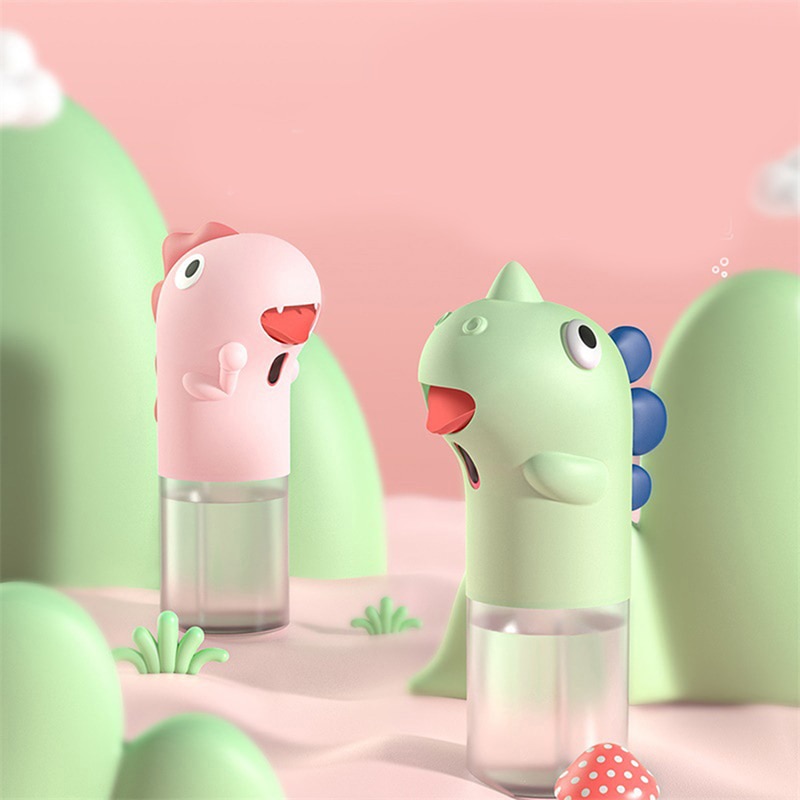 1pc Cute Baseus Automatic Hand Soap Dispenser Induction Foaming Soap Dispenser Liquid for Kids Children Bathroom Kitchen Supply