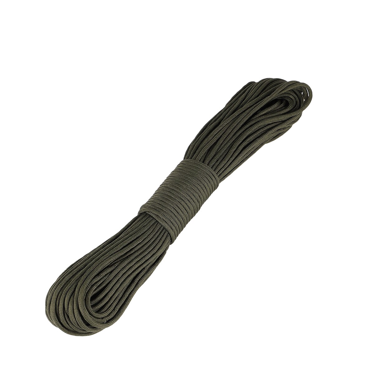 Paracorde à 7 brins, 30m de diamètre, 4mm de diamètre, cordon de survie, Parachute, lanière, Camping, escalade, randonnée, corde à linge (noir): Dark Green