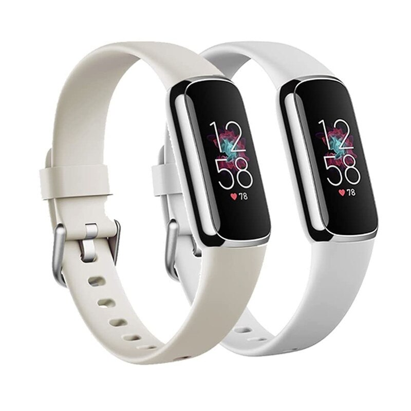 Bracelet de Luxe en Silicone souple pour Fitbit, accessoires pour montre connectée: 5