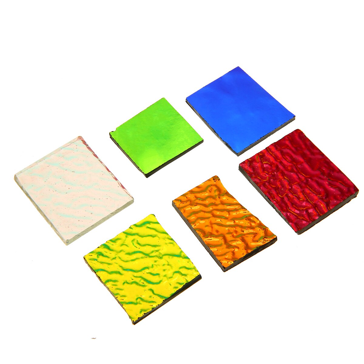 28 g/zak COE90 Dichroic Glas Mix Kleur & Vormen Fusing in Glas Magnetron Oven Accessoires voor DIY Glazen Sieraden Decoratie