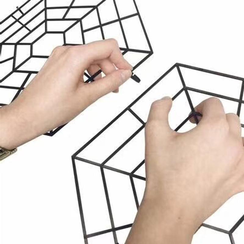 20Pcs Six Angle Fish Protectors Fish Pond Nets Plastic Fish Guards Pond Mesh for Home Shop