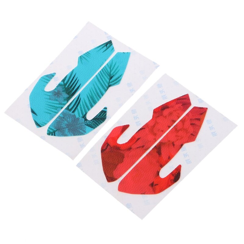 Maus-skates seitenaufkleber superleicht kabellos ohne maus für razer viper kabelgebundene/kabellose maus farbig rot blau lxab