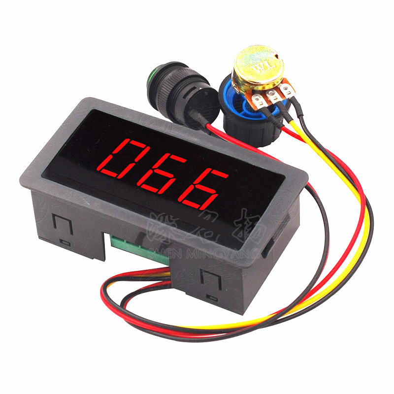 Dc Pwm Motor Speed Controller CCM5D 16Khz 6-30VDC 6/8A Traploze Snelheidsregeling Switch 6V 12V 24V Led Display