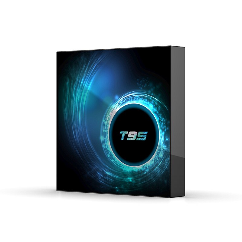 T95max Allwinner H616 décodeur 6k Android 9.0 TV boîte Double WiFi Bluetooth réseau TV boîte