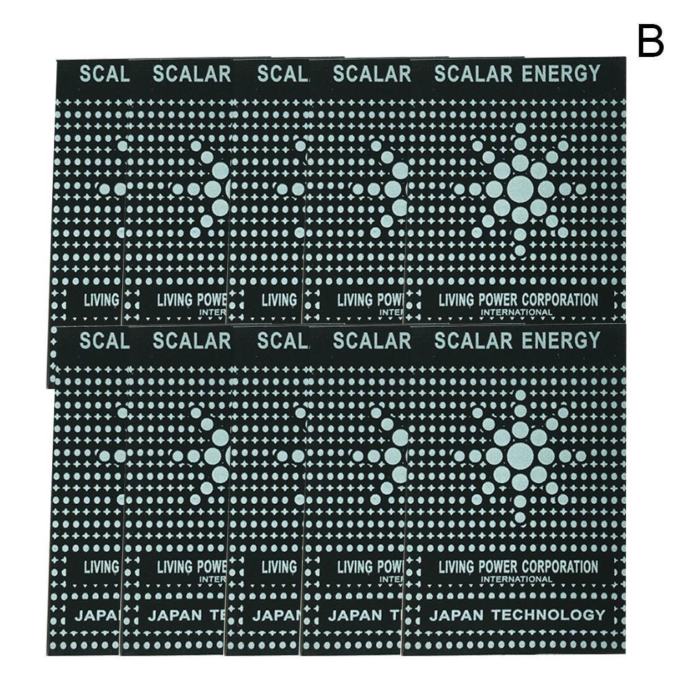 10pcs EMF Protection Cell Phone Patch Anti Radiation Electronics Sticker Neutralizer Scalar Shield Ion Negative Computer EM A9K0