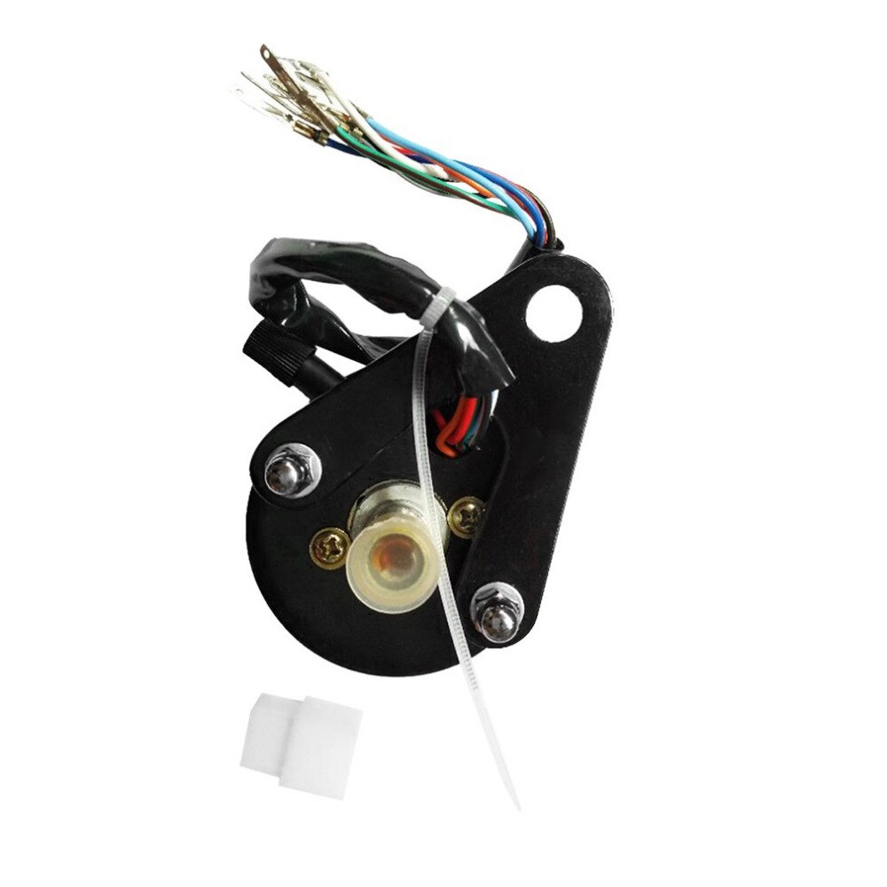 Universele Motorfiets Snelheidsmeter Kilometerteller 12V Motorfiets Dual Speed Meter Met Led Indicator Snelheidsmeter Motorfiets