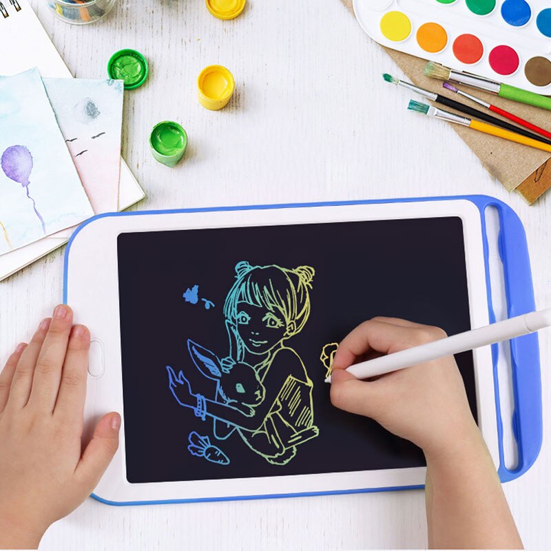 LCD da 8.5 pollici Scrittura Tablet Scrittura A Mano Tavolo Da Disegno Digitale Colorato Riscrivibili Lavagna Elettronica Notepad Bambini Giochi Di Disegno