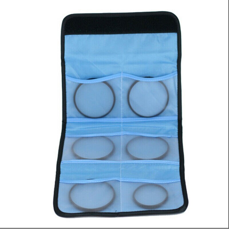 3 4 6 Slot Faltbare Objektiv Filter Tasche Tasche fallen Für UV CPL ND Farbe Filter Brieftasche ens Adapter Ring Lagerung Tasche Halfter Neue