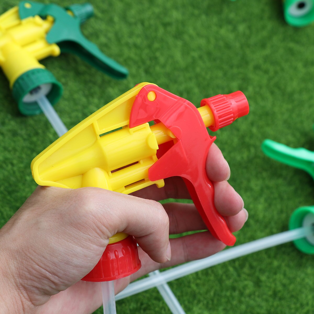 10 Pcs Universal Spray Bottle Trigger Replacement Plastic Spray Nozzles Thicken Sprayer Replacement Trigger Spray Tops Spray