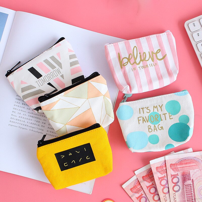 Donne della Tela di Canapa Della Borsa Della Carta di Chiave Mini Borsa Del Sacchetto Della Ragazza Dei Capretti Dei Bambini Carino Piccolo sacchetto della Chiusura Lampo Della Borsa Della Moneta del Supporto di Carta Del Sacchetto Del Raccoglitore cassa Del Sacchetto Del Sacchetto