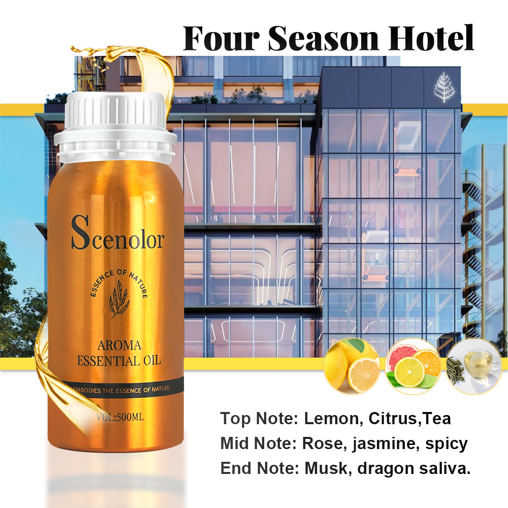 Difusor de fragrância para quarto de hotel, 500ml, para casa, ambientador, dispositivo de perfume, purificador de ar, umidificador, carro, óleo essencial